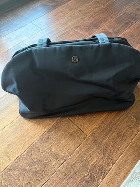 lululemon athletica Black Travel Gym Duffel Bag